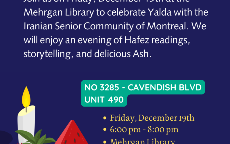 Sepidar Presents: Yalda Celebration